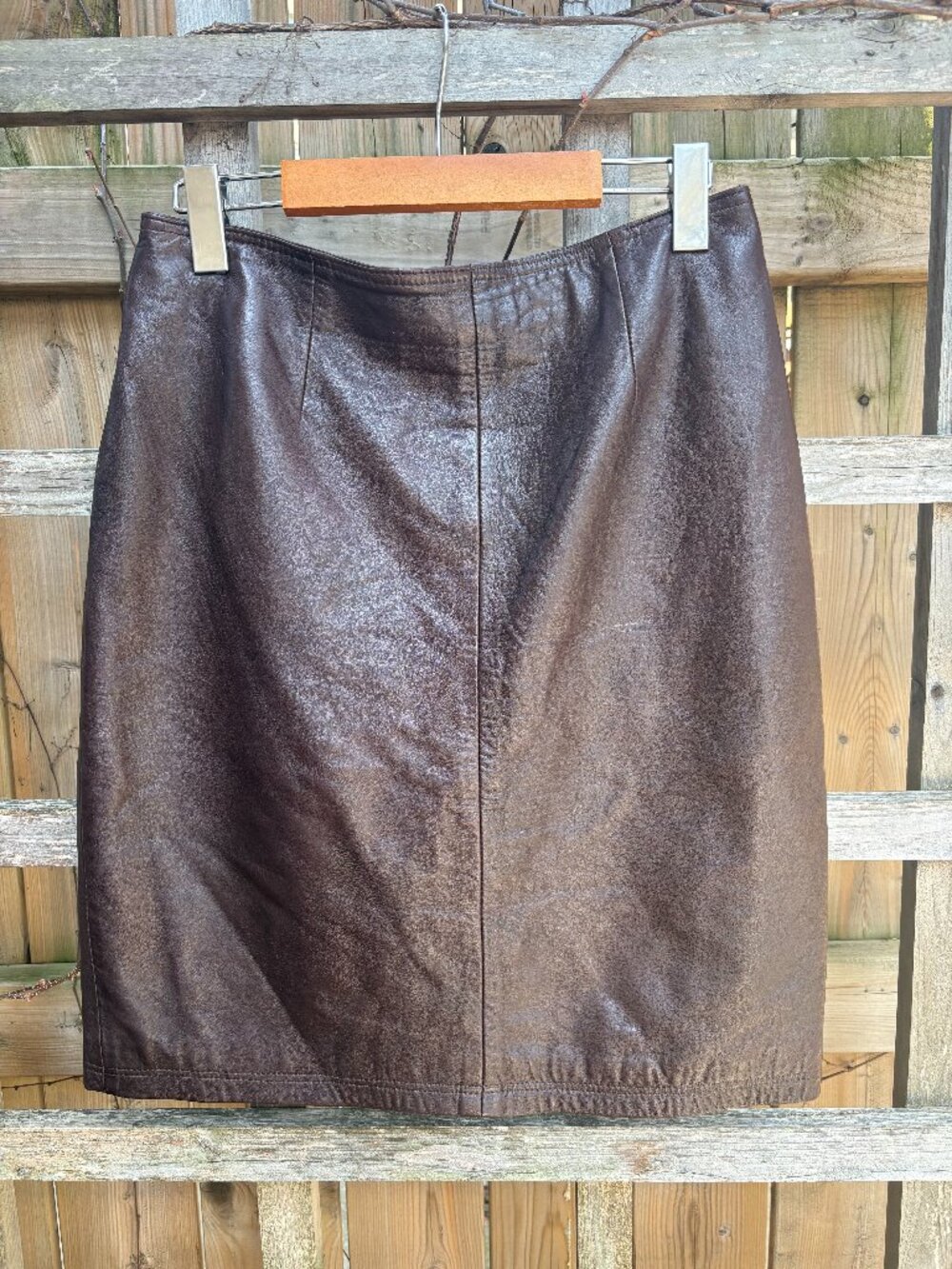 Neto Leather Mini Skirt – Made in Canada | Vintage Genuine Leather